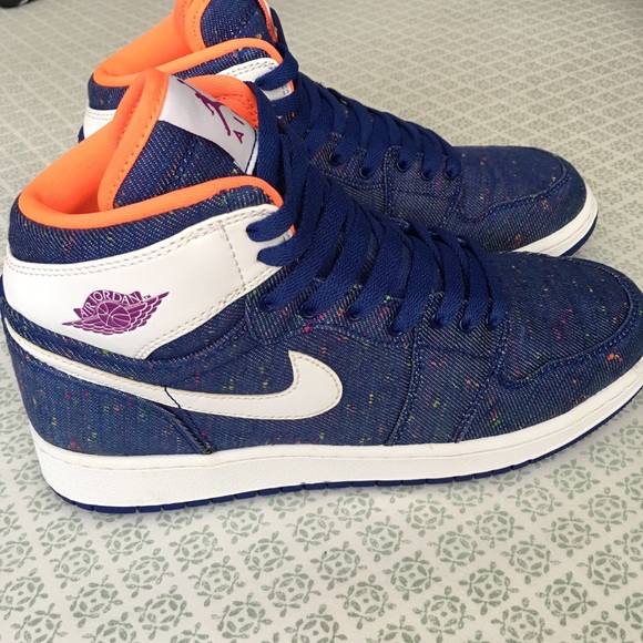 Jordan Other - Air Jordan Girls denim colorful